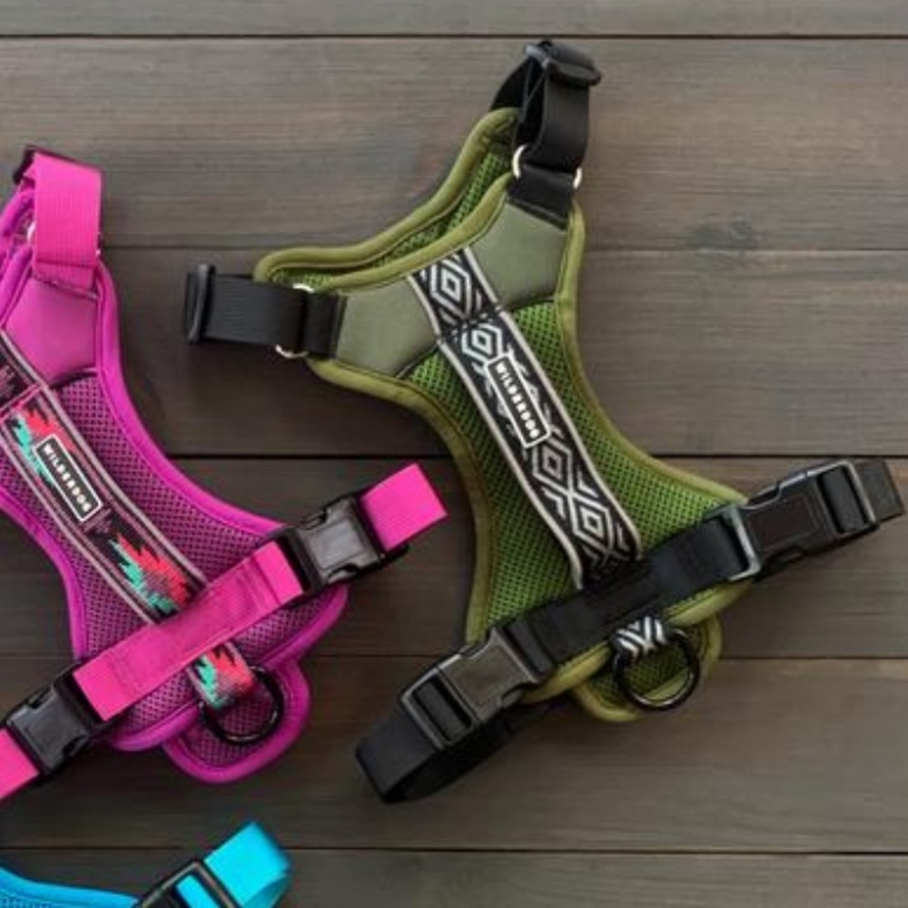 Wilderdog Olive Green Harness Size Small